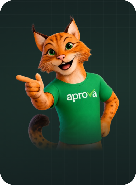Mascote do Aprova Concursos