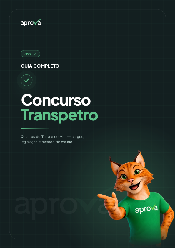 Capa da apostila Guia Completo do Concurso Transpetro